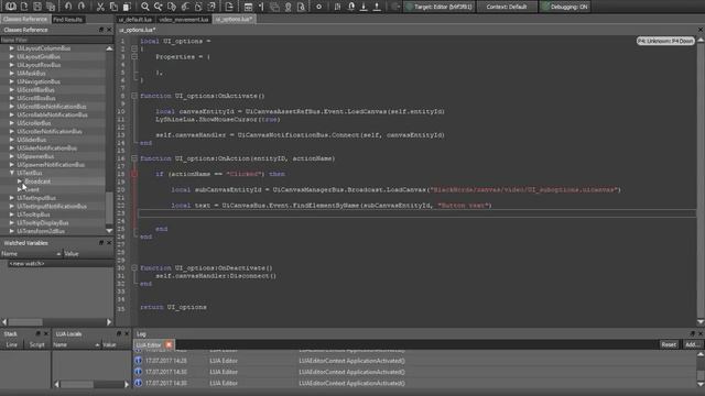 7.2 Lumberyard - Взаимодействие UI через Lua смотреть онлайн