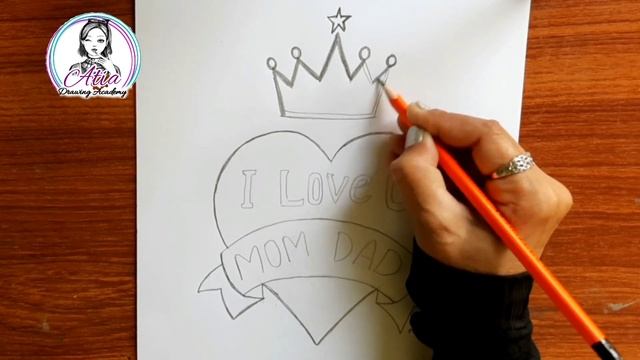 Mom Dad Drawing Easy / Mom Dad Drawing Easy Step by Step / Pencil Drawing / How to Draw Mom Dad смотреть онлайн