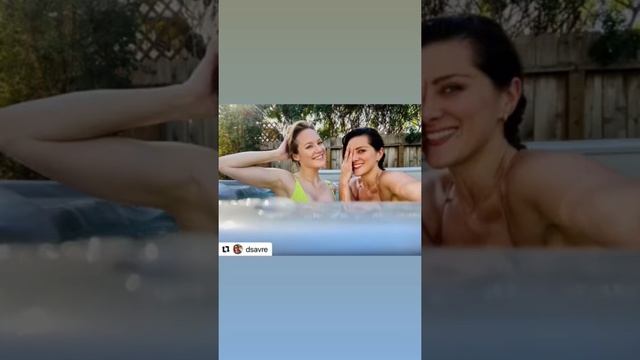 Danielle Savre And Stefania Spampinato | Instagram Story | 07/15/2021