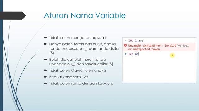 Variable dan Constant – Belajar Javascript Dasar #03 смотреть онлайн