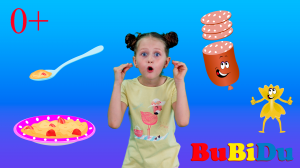 НЯМ-НЯМ - веселая песенка для детей. Развивающие мультики для малышей от BuBiDu.