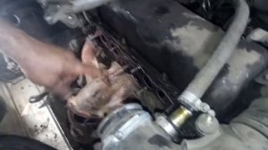 Замена прокладки коллекторов Шеви-нива за 10 минут