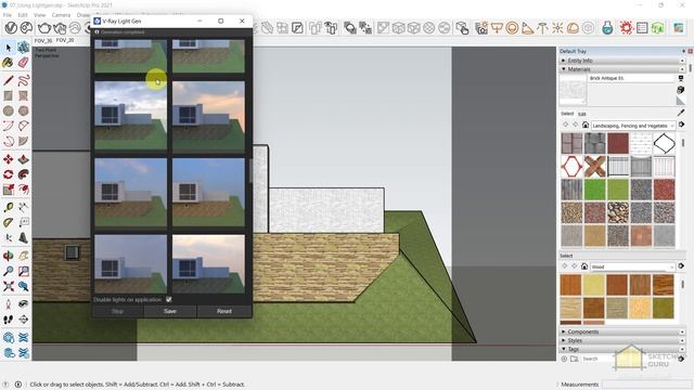 Using Vray 5 Light Gen to Generate Lighting in Vray 5 for Sketchup | Light Gen Vray Tutorial смотреть онлайн