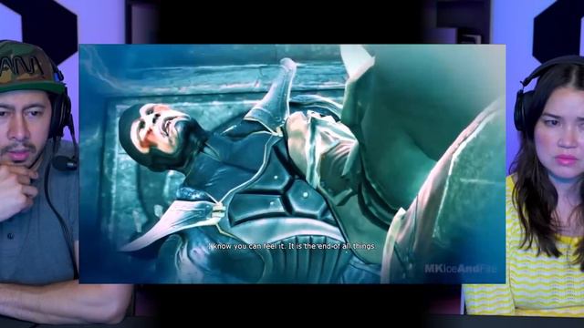 MORTAL KOMBAT 9 ALL CUT SCENES/STORY (Part 2) Reaction! | Jaby Koay & Achara Kirk! смотреть онлайн