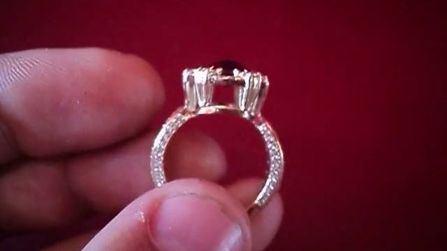 Перстень золотой с рубином 5,6 карата смотреть онлайн