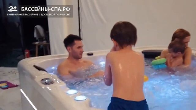 Гидромассажный спа бассейн Lovia Spa ZR6810 на 6 персон? Обзор от магазина Бассейны-спа.рф смотреть онлайн