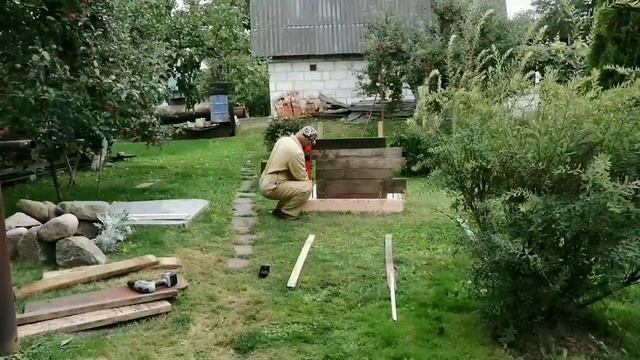 Урожай 2022. Сливы, яблоки, груши и овощи нашего участка. Работы по возведению декоративного колодц смотреть онлайн