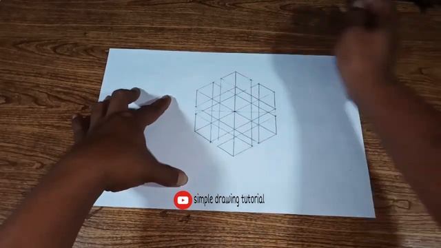 how to draw 3d drawing cube easy for beginner смотреть онлайн