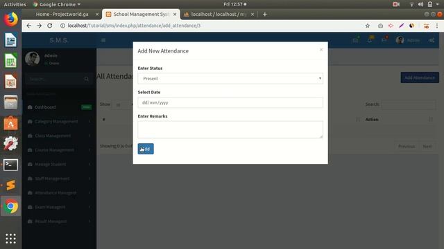 school management system project codeigniter project tutorial with ajax Part 42 смотреть онлайн