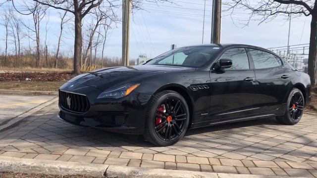 2022 Maserati Quattroporte S Q4 Sport Carbon Black Metallic | In-Depth Visual Walk Around смотреть онлайн