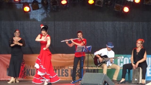 Flamenco Dance - Cottbus Open Multicultural Festival 2014 смотреть онлайн