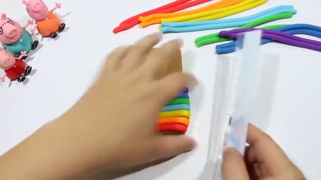 Мороженое и Свинка Пеппа из пластилина Плей До. Обучающие и развивающие видео для детей смотреть онлайн