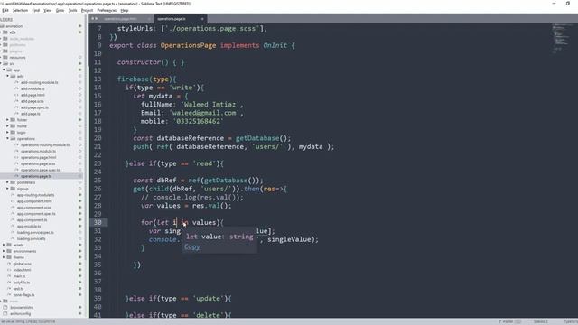 Firebase 9 Implementation | CRUD Functionality | Ionic 5 Tutorials смотреть онлайн