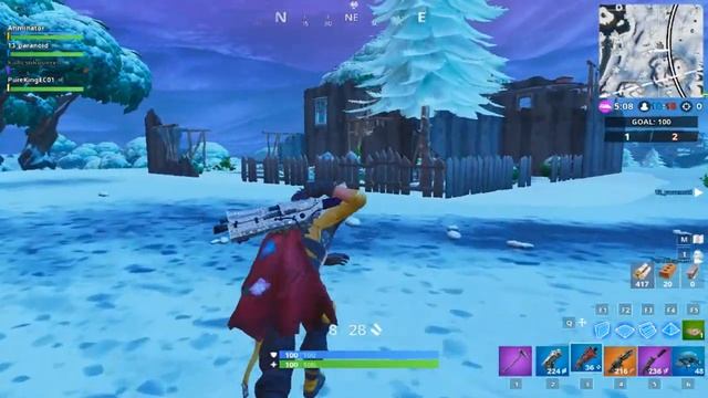 Fortnite Gameplay on AMD A10 Pro 7800 смотреть онлайн