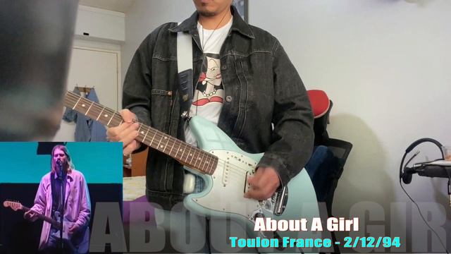 Nirvana - About A Girl | Replicating tone from Live Paris France 1994 смотреть онлайн