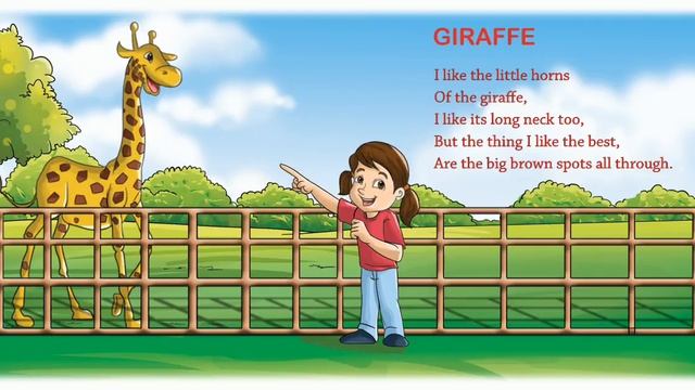 Giraffe | Nursery Rhymes & Songs For Children I Animated I Firefly Rhymes | © By Firefly Books