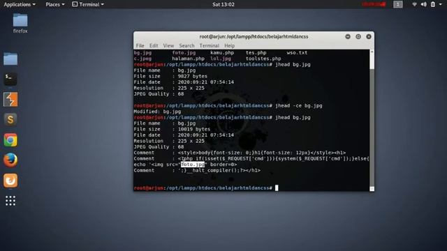Tanam Shell Backdoor Di Dalam Gambar Dengan Jhead смотреть онлайн
