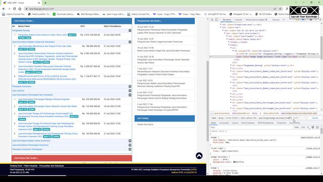 Scraping Data LPSE dg Scrapy смотреть онлайн