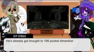 scp react to bonda(part 5)«Never play hide and seek with scp-106»||Gacha club reaction