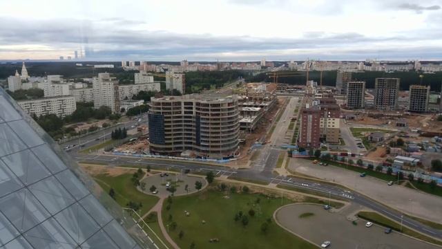 Обзорная площадка Национальной библиотеки РБ смотреть онлайн
