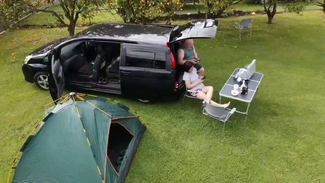 our toyota isis ready for camping..all set!!? смотреть онлайн