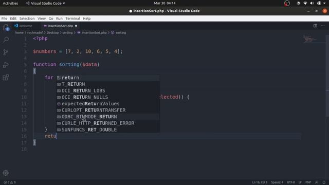 #06 Belajar Algoritma Sorting : Insertion Sort (Koding) смотреть онлайн