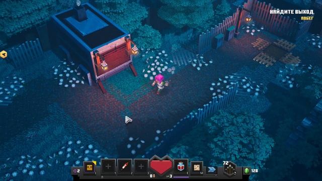 Minecraft Dungeons Прохождение #2 Леса Криперов смотреть онлайн