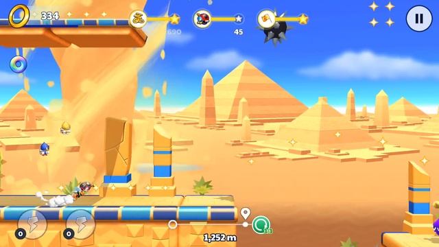 SONIC RUNNERS ADVENTURE Gameplay Walkthrough Part 4 - Level 16 17 18 19 20 Desert Ruin (iOS Android смотреть онлайн