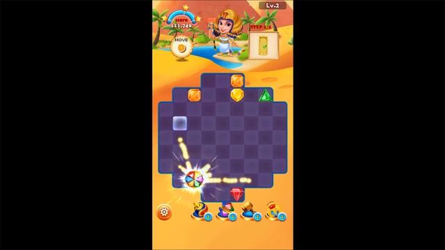 Classic Diamond Puzzle Pharaoh Legend (Gameplay Android) смотреть онлайн
