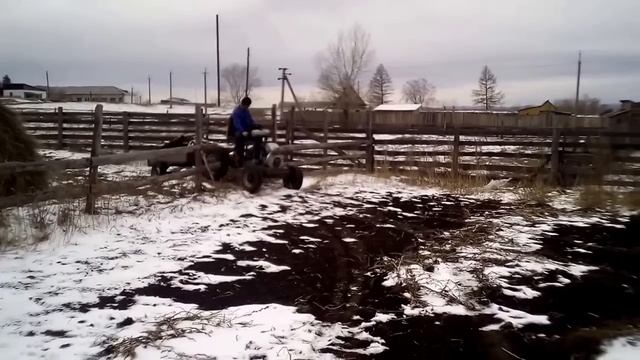 Мини трактор 2015 года выпуска. смотреть онлайн