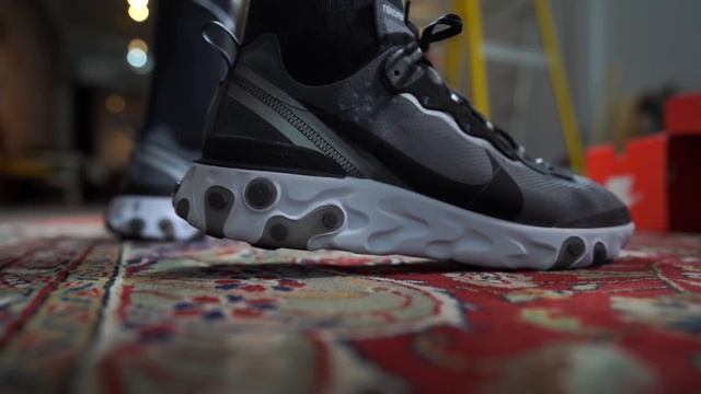 HOW GOOD IS THE NIKE REACT ELEMENT 87?! WORTH THE HYPE?! смотреть онлайн