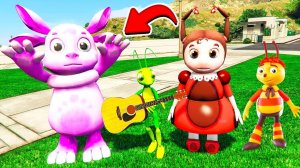 ЛУНТИК И ЕГО ДРУЗЬЯ ВСЕ СЕРИИ в ГТА 5 МОДЫ! КУЗЯ ПЧЕЛЁНОК МИЛА ОБЗОР МОДА в GTA 5 ВИДЕО