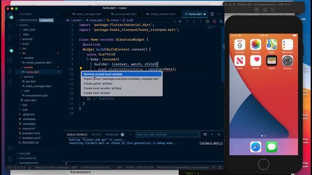 Membuat Aplikasi Cuaca dan Polusi dengan Flutter Riverpod смотреть онлайн