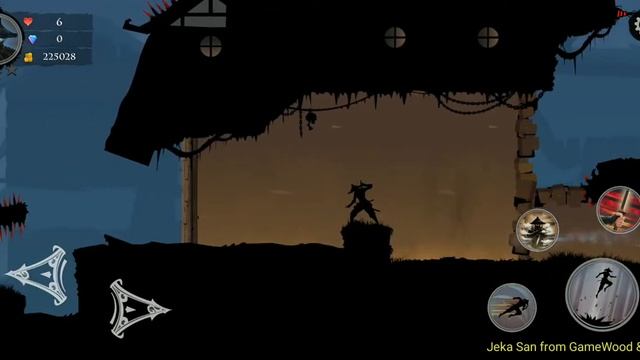 Артефакт № 3 — Golden Shuriken. Ninja Arashi 2. Act 1. Level 20. Android смотреть онлайн