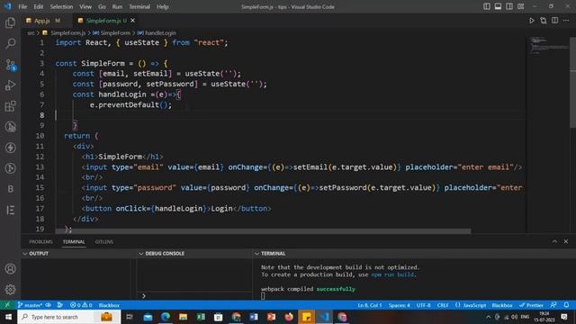 React JS Tutorial - Basic to Advance ? create a simple form in React | ujjwal technical tips смотреть онлайн