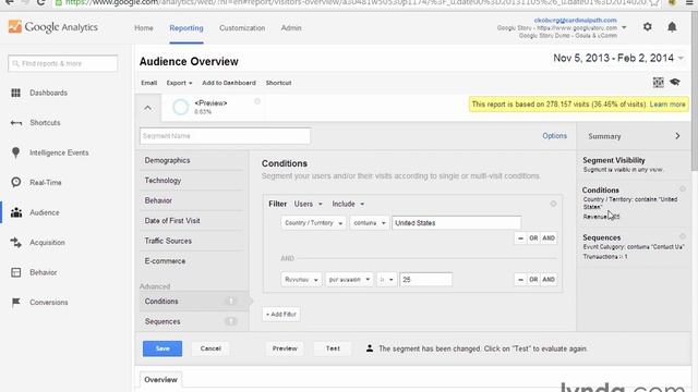 Уроки Google Analytics | 4.4 – Пользовательские сегменты: примеры использования