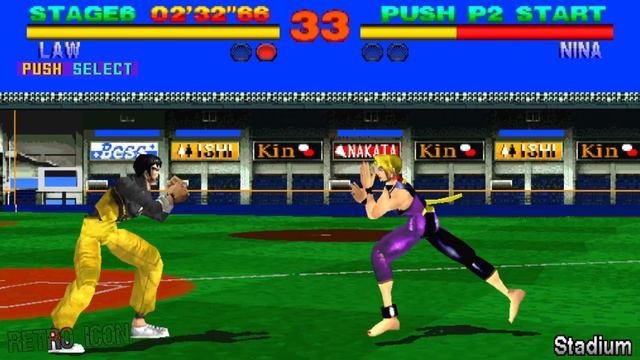 Tekken 1 - Marshall Law - Gameplay смотреть онлайн