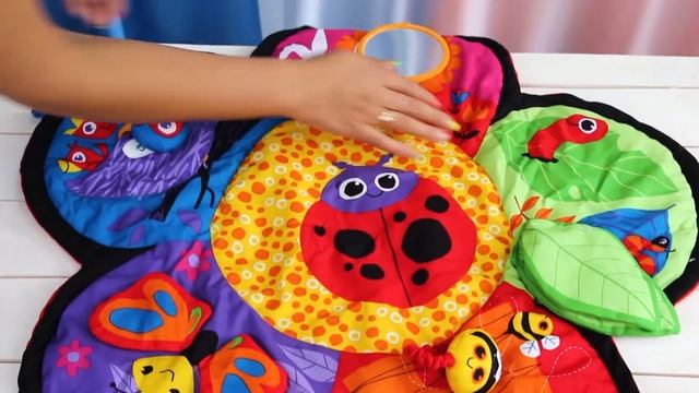 Развивающий коврик «Волшебный сад» | LAMAZE смотреть онлайн