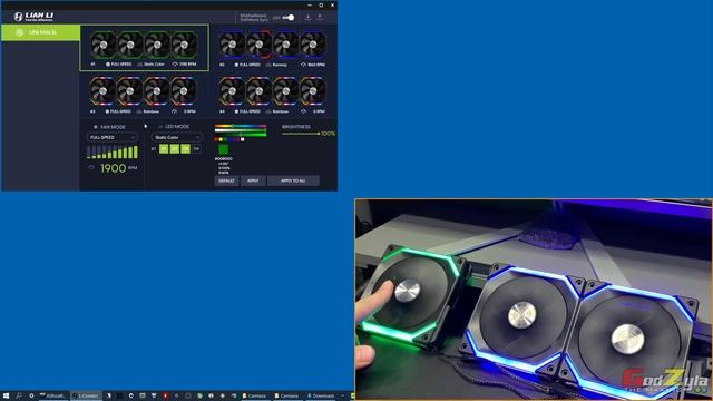 Lian Li Uni Fan SL120 - Connection & The Controller (Part III) [L-Connect] смотреть онлайн