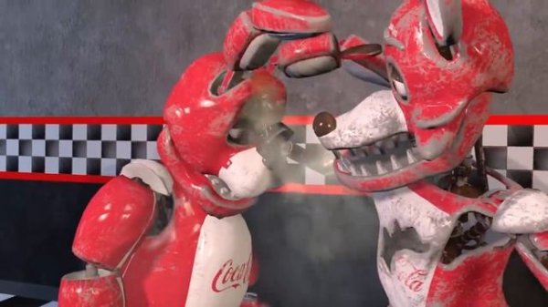 Withered Melodies vs Coca Cola Animatronics
