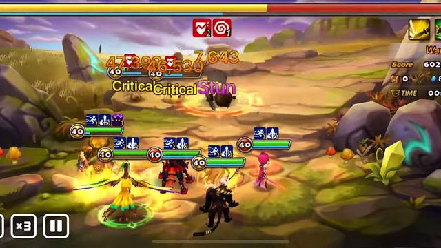 Summoner Wars: Monster Subjugation - Wind 20 Waves Clear Complete Team Guide using Full Auto смотреть онлайн