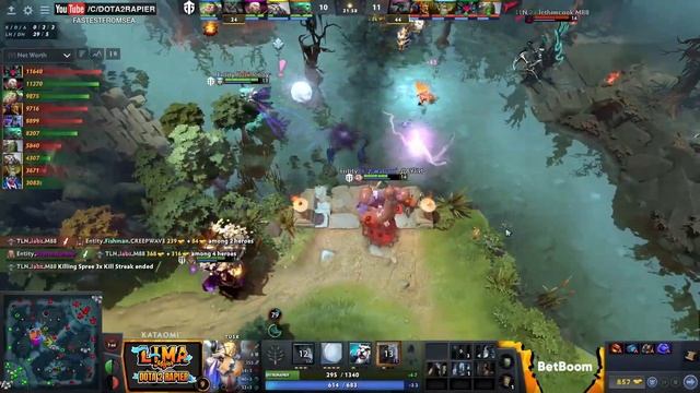 TALON vs ENTITY Game 1 - FAST GAME GG - LIMA MAJOR Dota 2 смотреть онлайн
