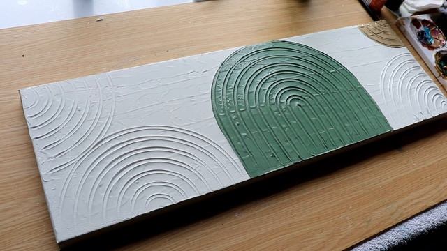 (55) DIY Texture Wall Art with Modeling Paste / How to Create Your Own Wall Art смотреть онлайн