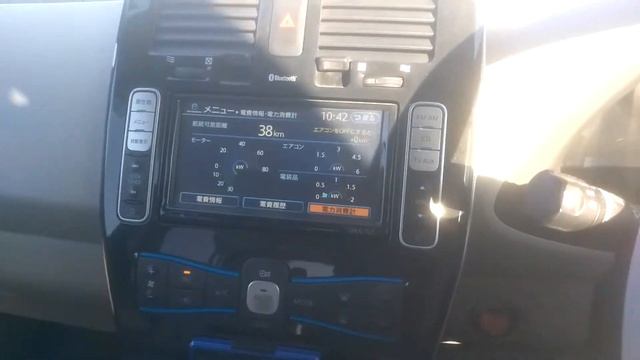 Nissan Leaf ZE0 2010 7 делений по городу смотреть онлайн