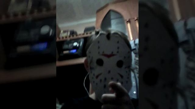 Как сделать маску Джейсона Вурхиса из картона смотреть онлайн