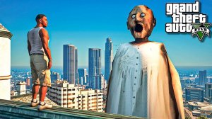 ГОЛОДНАЯ БАБКА ГРЕННИ ОХОТИТСЯ НА МЕНЯ В ГТА 5! ДОМ БАБКИ GRANNY ОБЗОР МОДА В GTA 5! ГТА 5 МОДЫ ИГРЫ