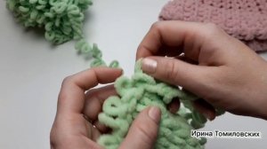 Как вязать изнаночные петли из пряжи с петельками