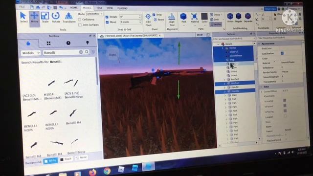 How to make CUSTOM ACS guns in Roblox studio смотреть онлайн