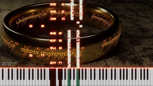 Prologue: One Ring to Rule Them All - Lord of the Rings - Solo Piano смотреть онлайн