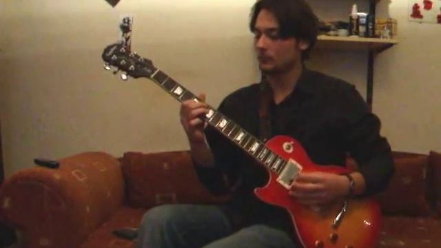 Bye Bye Blackbird - Epiphone Les Paul standard left handed смотреть онлайн